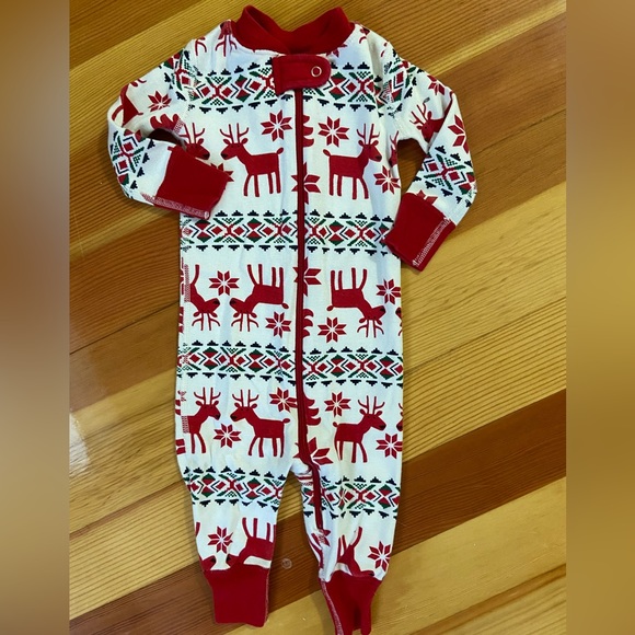 Hanna Andersson Other - 🦌HP 🦌 Hanna Andersson Deer Deer baby zip pajamas